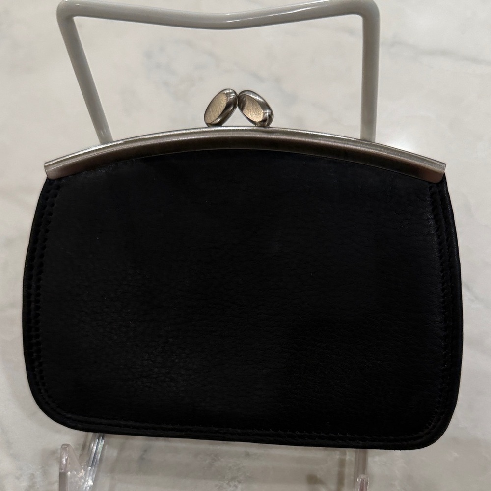 Black Leather Women's Clutch by Wilson’s Leather - Picture 7 of 9